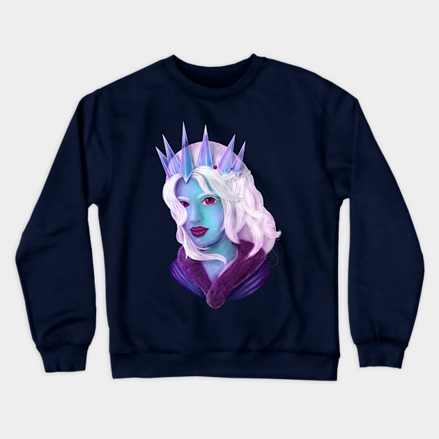 Ice Queen Crewneck Sweatshirt by SamuelC23